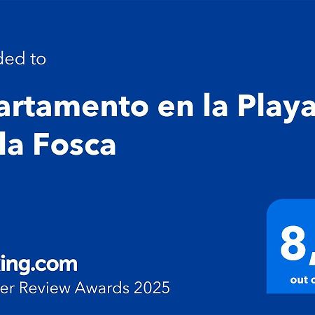 Apartamento en la Playa de la Fosca Sant Joan de Palamós Exterior foto